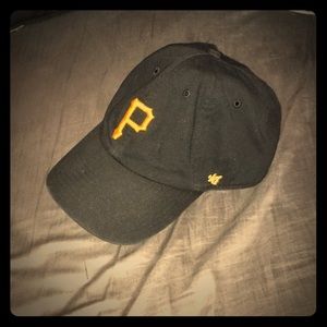 Black Pittsburgh Pirates Dad Hat 47 Brand